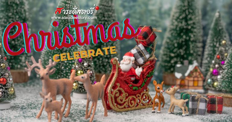 25 ธันวาคม เฉลิมฉลองวันคริสต์มาส