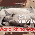 วันอนุรักษ์แรดโลก