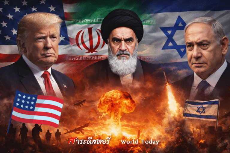 รอยร้าวอิหร่าน–อิสราเอล–สหรัฐฯ ปมเก่าที่นำสู่สงครามยุคปัจจุบัน