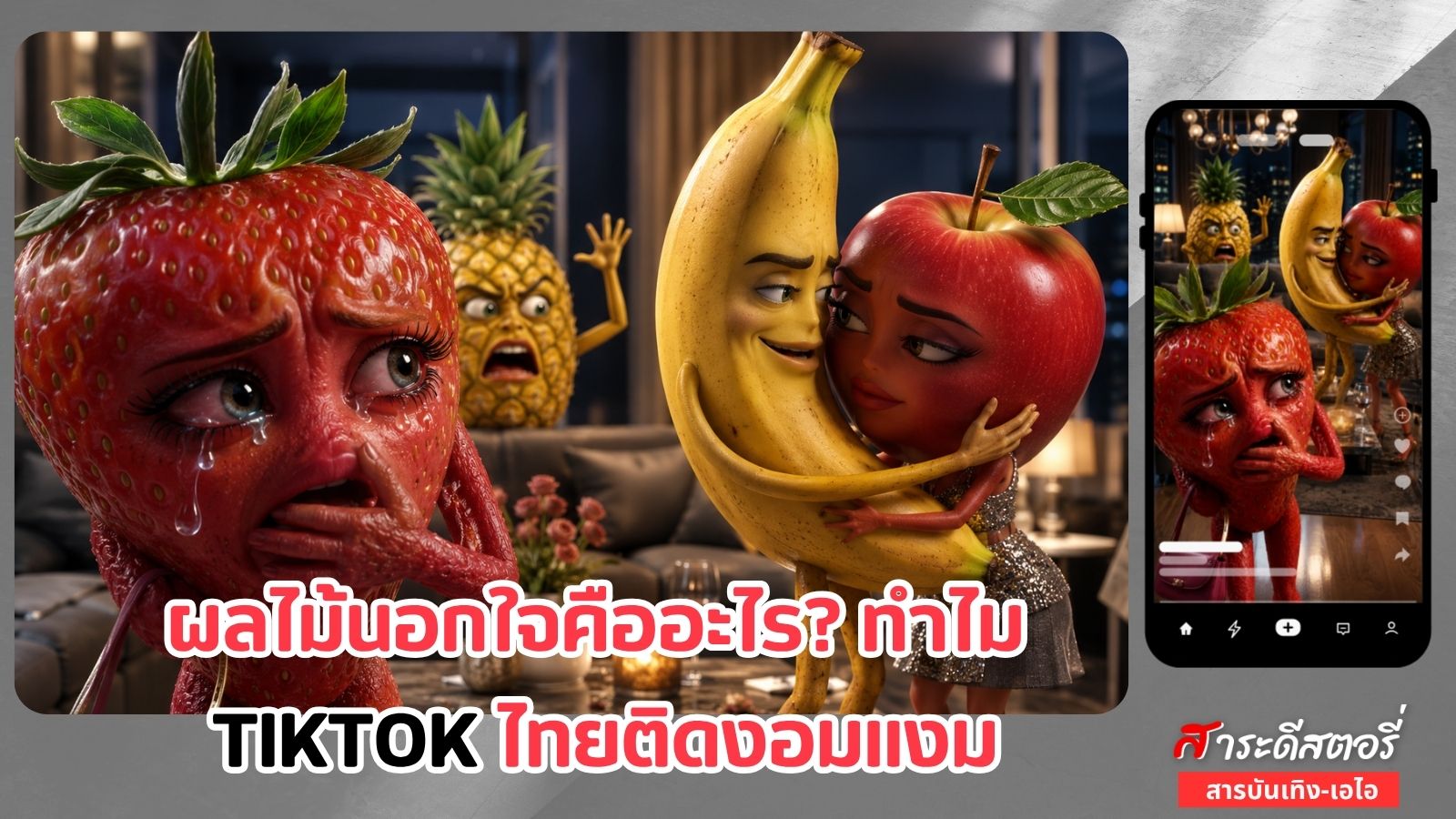 ผลไม้นอกใจ คืออะไร? ทำไม TikTok ไทยติดงอมแงม